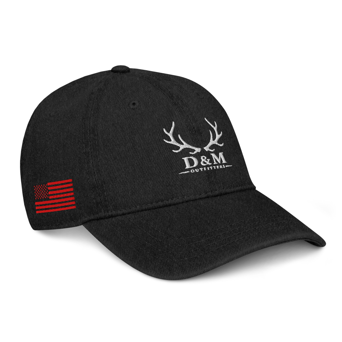 D&M Embroidered Denim Hat