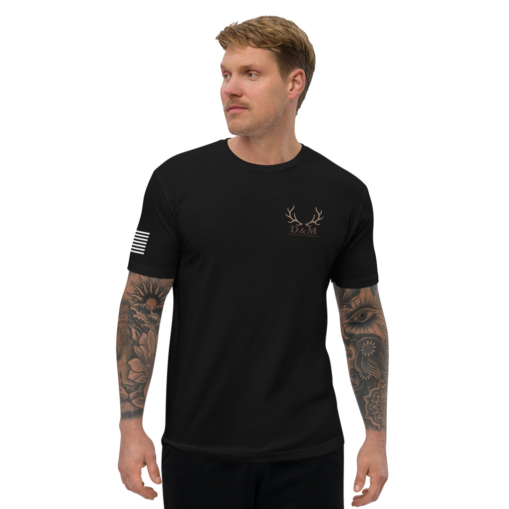 Elk Szn Fitted Men’s Tee (Black)
