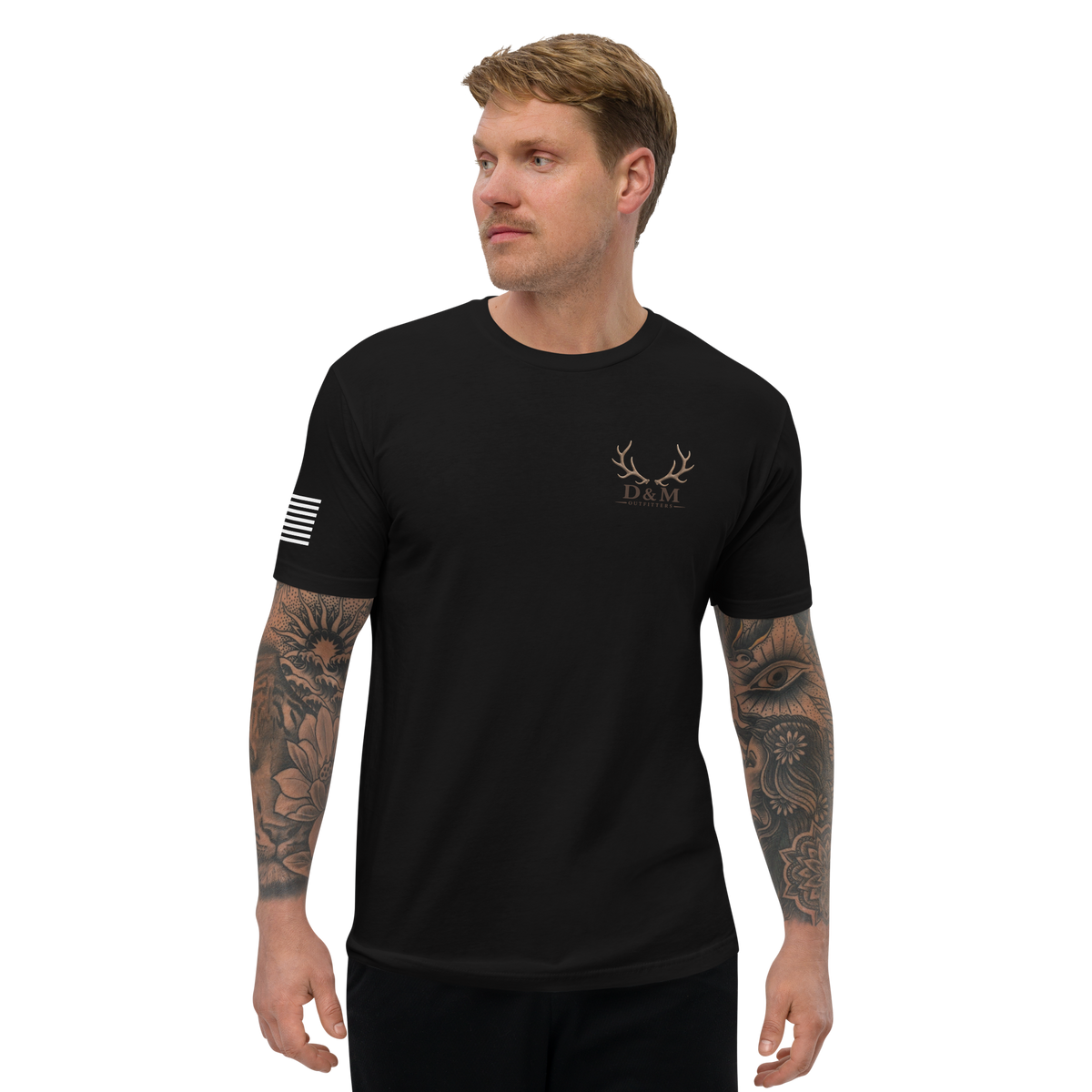 Elk Szn Fitted Men’s Tee (Black)