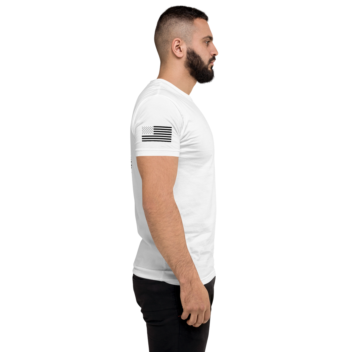 Elk Szn Fitted Men’s Tee (White)