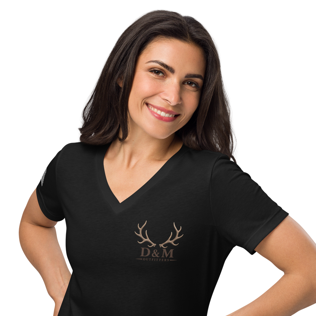 Elk Szn Womens VNeck (Black)