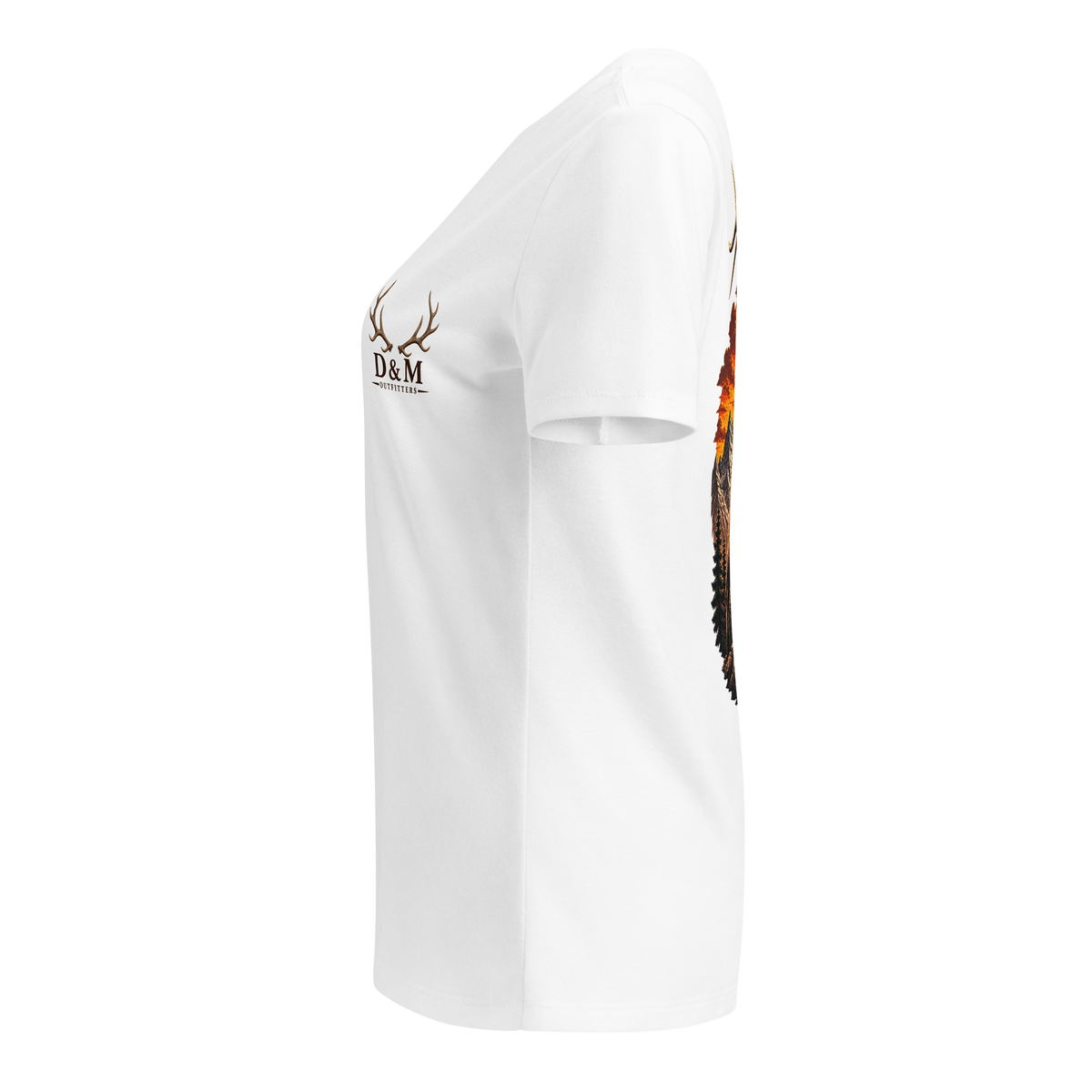 Elk Szn Womens VNeck (White)